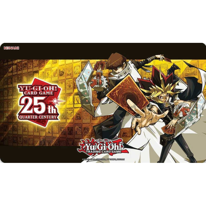 Konami Tcg Yu-Gi-Oh! - Yugi & Kaiba Quarter Century Game Mat