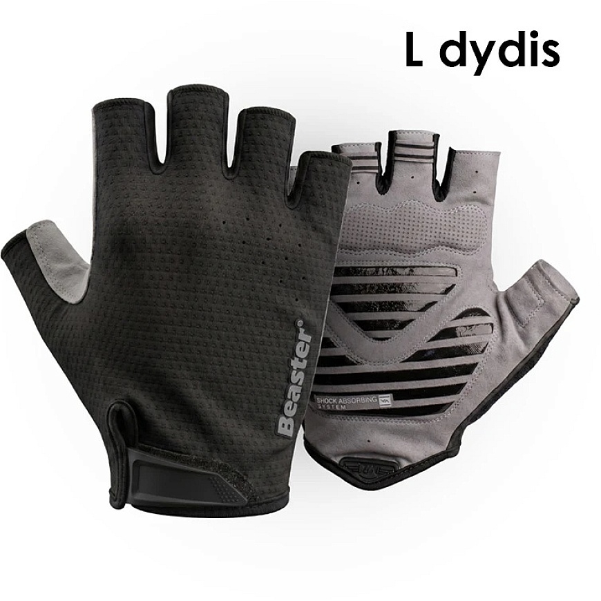 Beaster Scooter Dviratininko pirštinės, BS2517L, L dydis