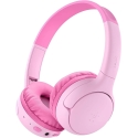 Belkin vaikiškos Bluetooth ant ausų dedamos ausinės SoundForm Mini 2, rožinės AUD012hqPK Belkin vaikiškos Bluetooth ant ausų dedamos ausinės SoundForm Mini 2, rožinės AUD012hqPK
