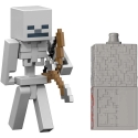 Minecraft figūrėlių rinkinys Redstone įkrautas skeletas serija 9 cm + priedai Minecraft figūrėlių rinkinys Redstone įkrautas skeletas serija 9 cm + priedai