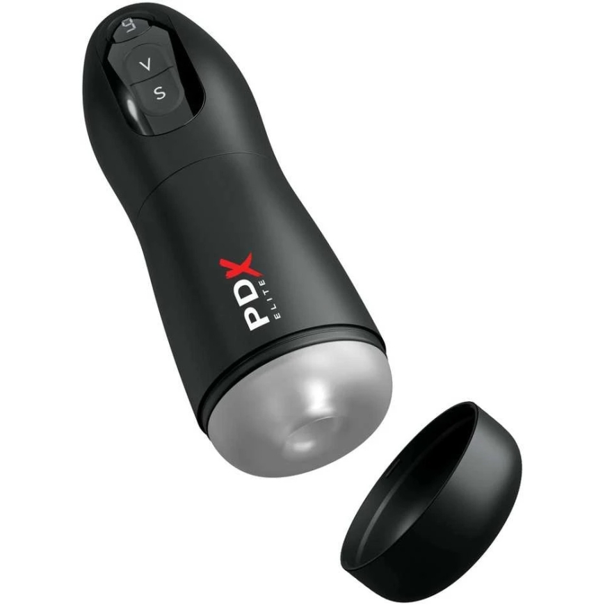 Pipedream PDXE Suck-O-Matic matinis juodas – 2