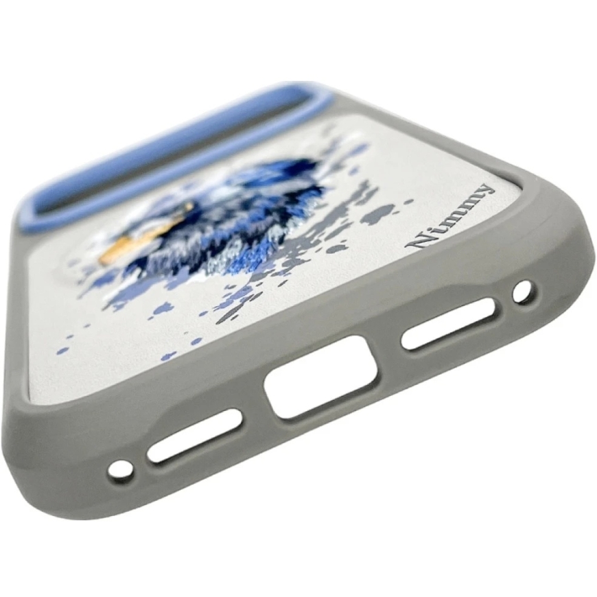 „Nimmy Eagle MagSafe“ dėklas, skirtas „iPhone 17 Pro“ – šviesiai pilkas – 4