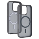 Tel Protect Aura Matte phone case with MagSafe support for iPhone 16 Pro gray Tel Protect Aura Matte phone case with MagSafe support for iPhone 16 Pro gray