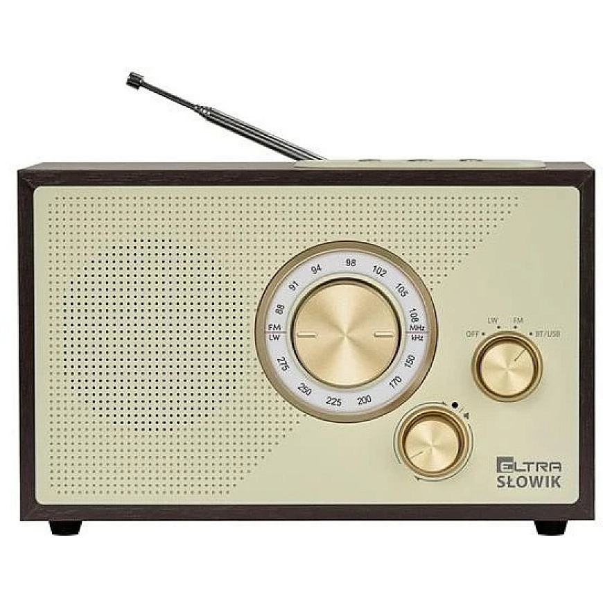 Eltra Radio or sŁowik usb/bt tamsiai ruda – 3