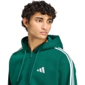 Bluza vyriška adidas Essentials 3-Stripes Fleece Full-Zip Hoodie žalia KZ1412 (L) Bluza vyriška adidas Essentials 3-Stripes Fleece Full-Zip Hoodie žalia KZ1412 (L)