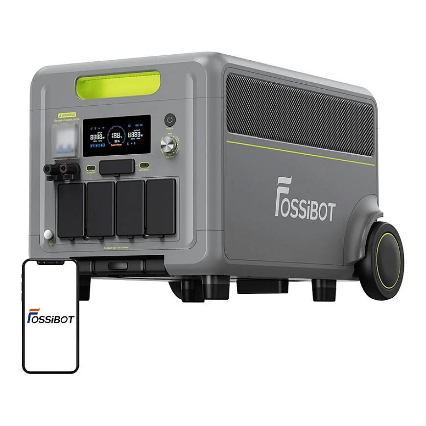 FOSSIBOT F7200 7200W Charging Station (Green)