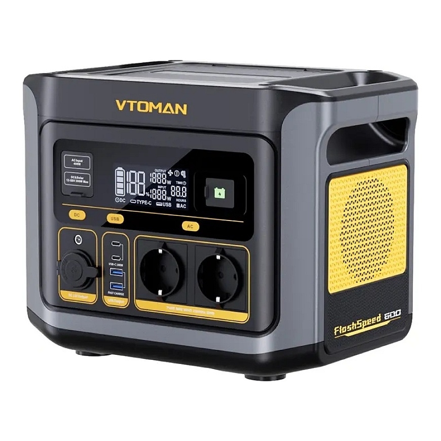 Portable Power Station VTOMAN FlashSpeed600 600W