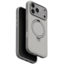 Dėklas UNIQ Elix, skirtas iPhone 18 Pro Max / 17 Pro Max, su 360 laipsnių besisukančiu stovu, šviesiai pilkas Dėklas UNIQ Elix, skirtas iPhone 18 Pro Max / 17 Pro Max, su 360 laipsnių besisukančiu stovu, šviesiai pilkas