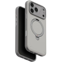 Dėklas UNIQ Elix, skirtas iPhone 18 Pro Max / 17 Pro Max, su 360 laipsnių besisukančiu stovu, šviesiai pilkas Dėklas UNIQ Elix, skirtas iPhone 18 Pro Max / 17 Pro Max, su 360 laipsnių besisukančiu stovu, šviesiai pilkas