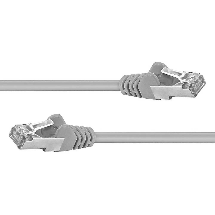 PremiumCord PREMUMCORD Lopšys CAT.6 F / UTP kabelis, RJ45 -RJ45, AWG 26 3m pilka – 3