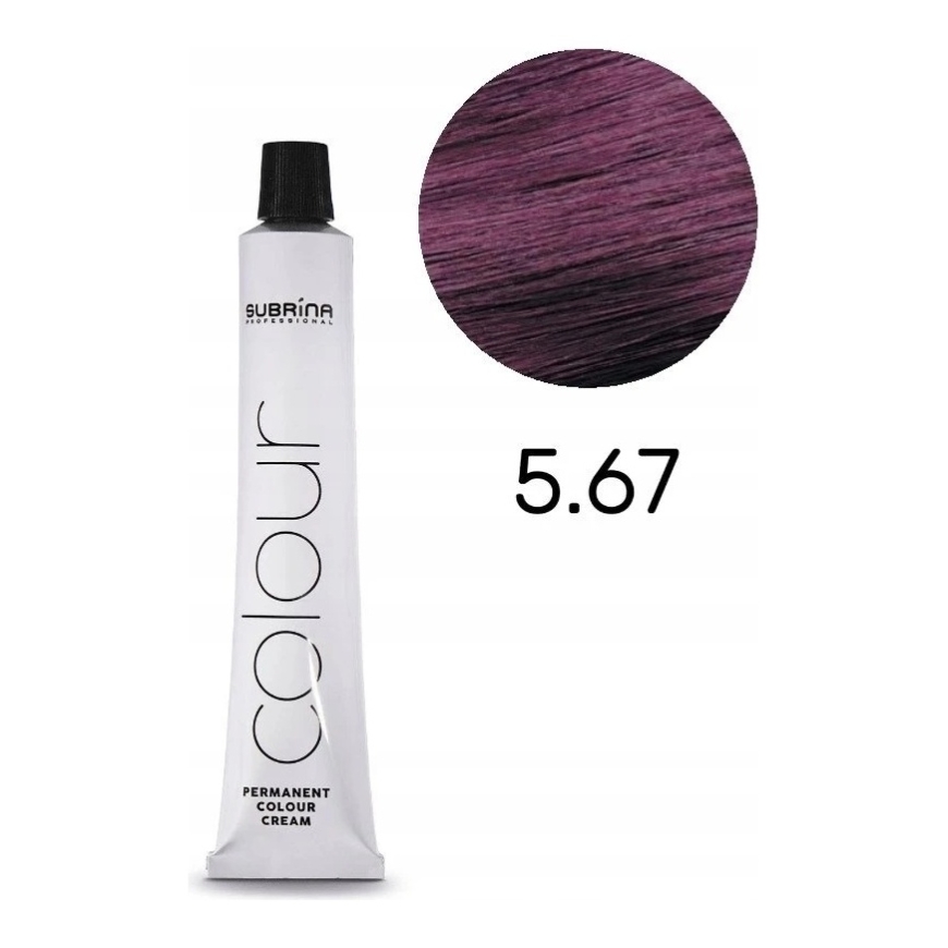 Subrina Professional, Vibrant Colour, Permanentiniai plaukų dažai, 5/67, 100 ml Moterims