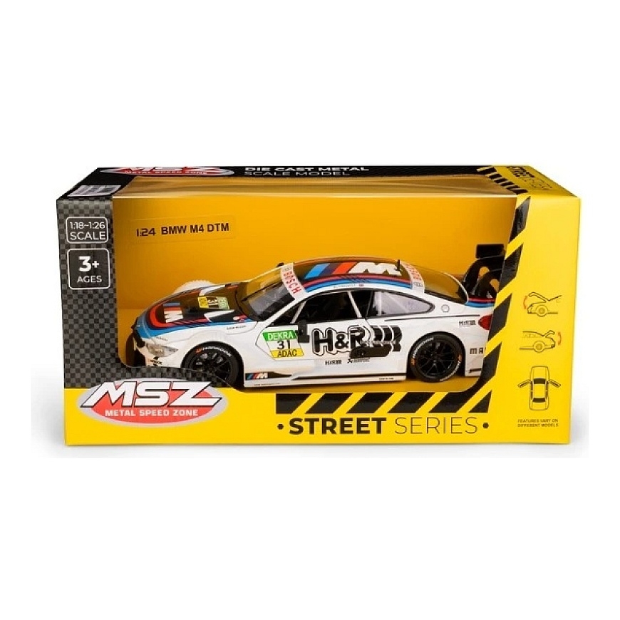 Daffi MSZ 1:24 BMW M4 DTM balta M-524 75245