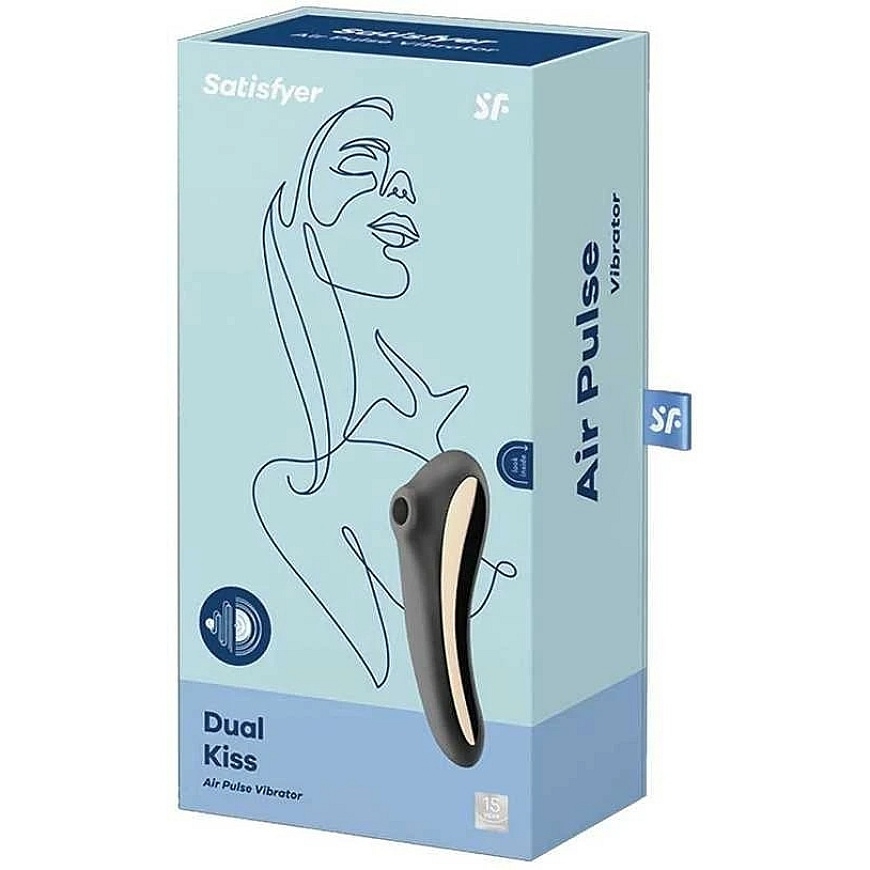 „Satisfyer Dual Kiss“ oro stimuliatorius-vibratorius – 3