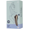 „Satisfyer Dual Kiss“ oro stimuliatorius-vibratorius „Satisfyer Dual Kiss“ oro stimuliatorius-vibratorius