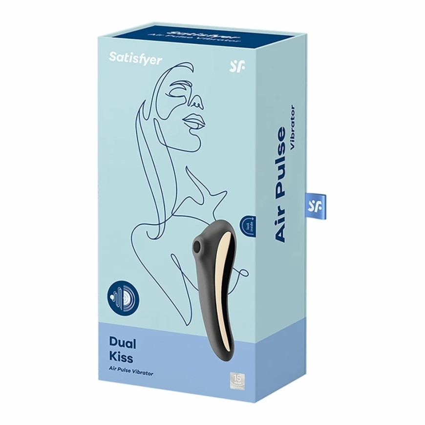 „Satisfyer Dual Kiss“ oro stimuliatorius-vibratorius – 5