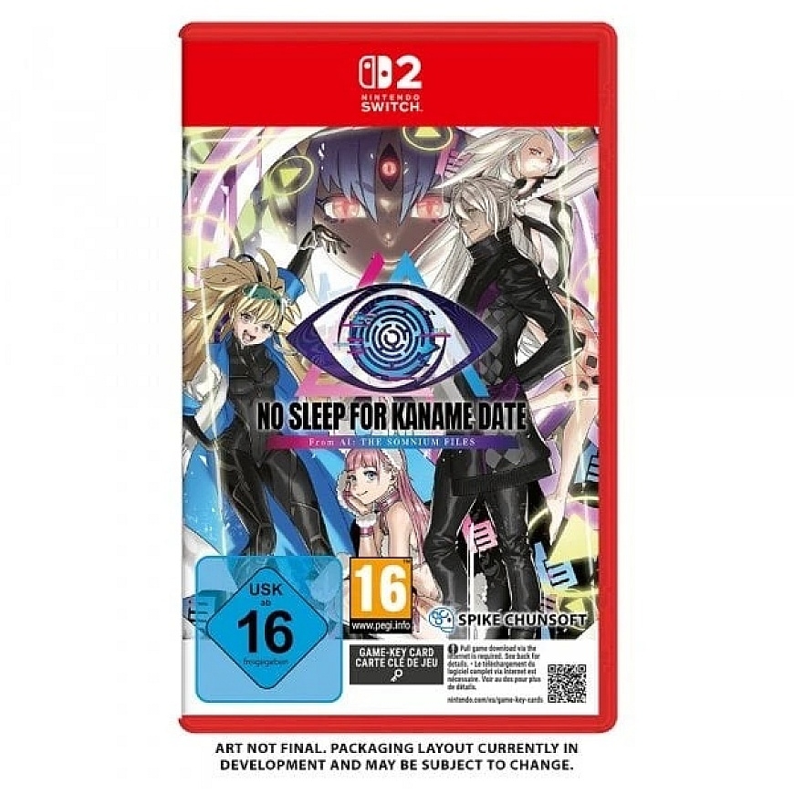 Spike Chunsoft „No Sleep For Kaname Date“ iš AI: „Somnium Files“: „Aiba Edition“ – „Nintendo Switch 2“ – 5
