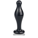 Lovetoy Anal plug stiklinis juoda kompaktiškas sekso orgazmas Lovetoy Anal plug stiklinis juoda kompaktiškas sekso orgazmas