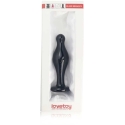Lovetoy Anal plug stiklinis juoda kompaktiškas sekso orgazmas Lovetoy Anal plug stiklinis juoda kompaktiškas sekso orgazmas