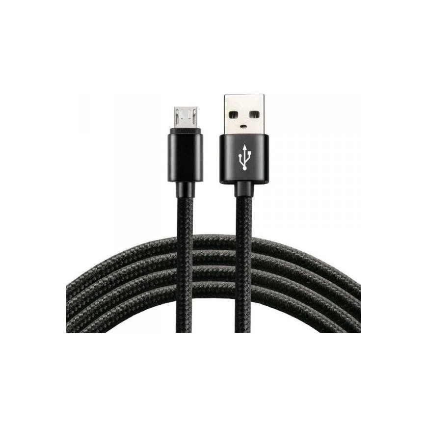 everActive 2m USB-A – micro-USB 2.4A pintas kabelis CBB-2MB