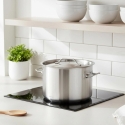 Garnek Puodas Gastronorm puodas, nerūdijantis plienas, skersmuo 36cm, 24l, kinghoff, kh-2024