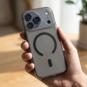 Aurora telefono dėklas su MagSafe palaikymu iPhone 17 juodas Aurora telefono dėklas su MagSafe palaikymu iPhone 17 juodas