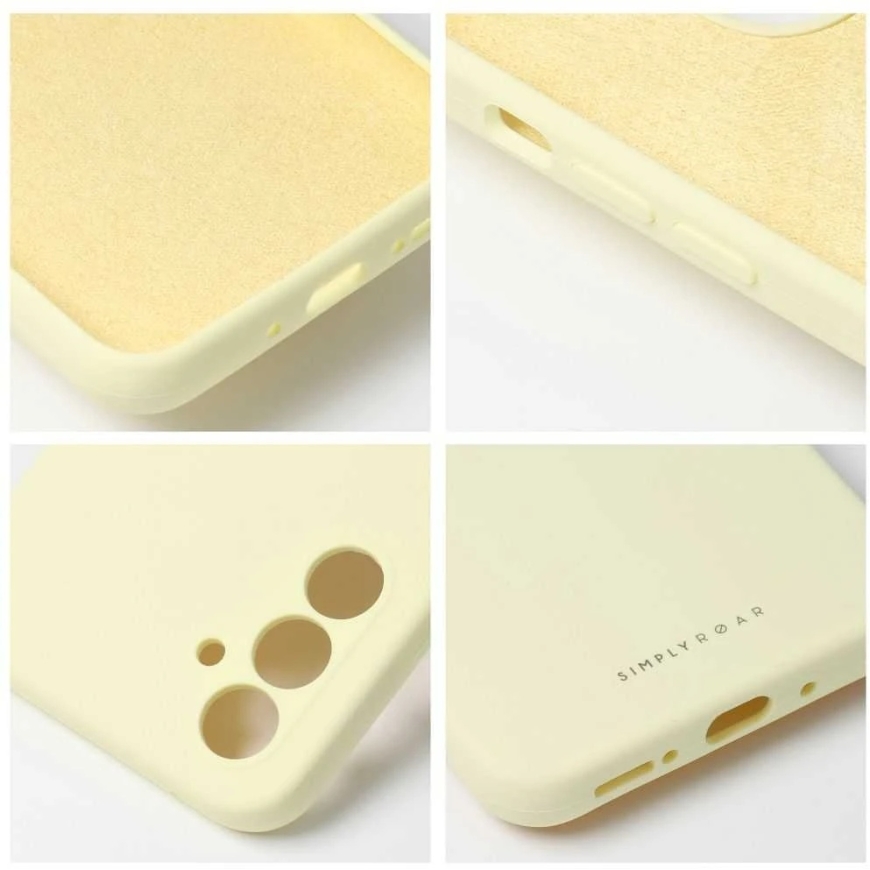 ROAR dėklas CLOUD SKIN skirtas Xiaomi Redmi 14C geltonos spalvos – 2