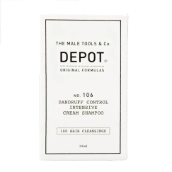 Depot, 100 Hair Cleansing No. 106, Pro-Vitamin B5, Hair Shampoo, Anti-Dandruff, 10 ml