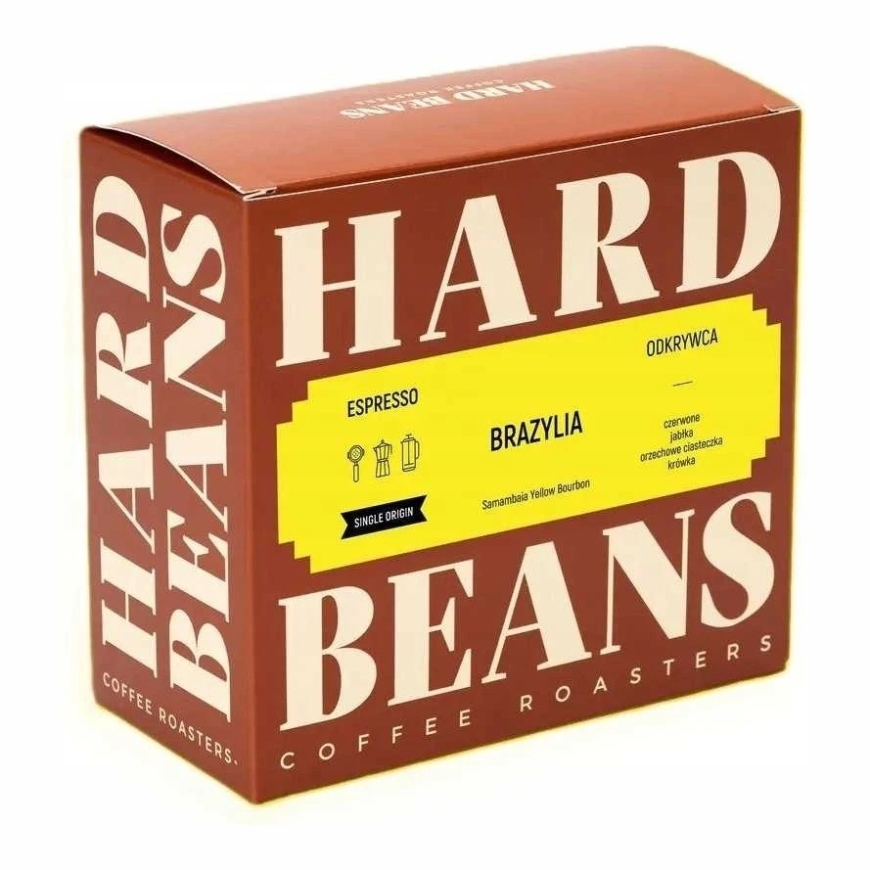 Kavos pupelės Hard Beans Coffee Kavos pupelės Brazilijos Samambaia 250g