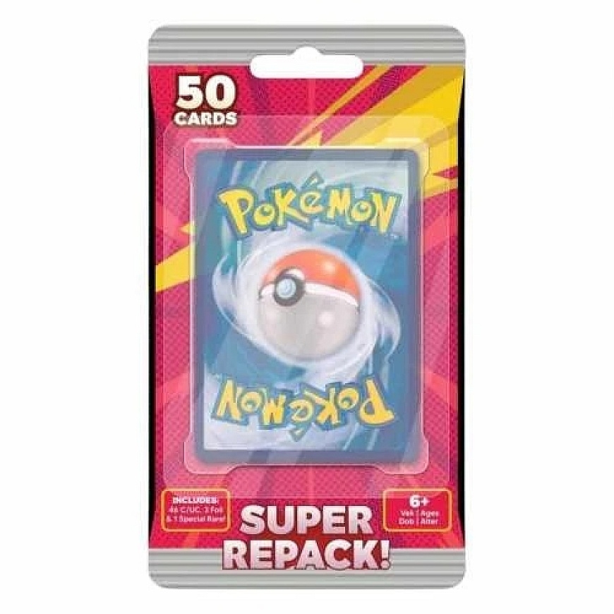Prekybos kortelės - Saivix Pokemon TCG Super Repack 50 kortelių – 2