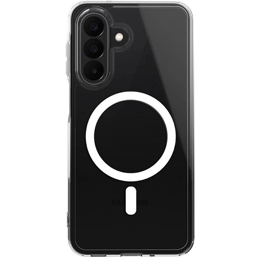 „Crong Hybrid Clear Magnetic“ – dėklas „MagSafe“ Samsung Galaxy A27 5G (permatomas) (CRGHCMSGA27CLR)