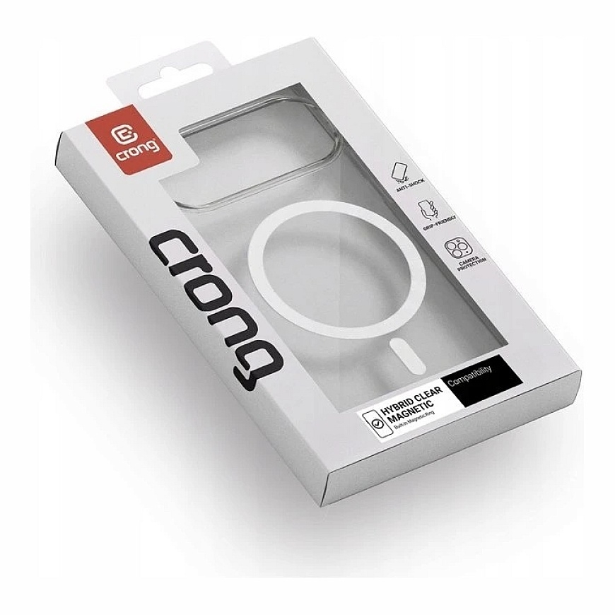 „Crong Hybrid Clear Magnetic“ – dėklas „MagSafe“ Samsung Galaxy A27 5G (permatomas) (CRGHCMSGA27CLR) – 2