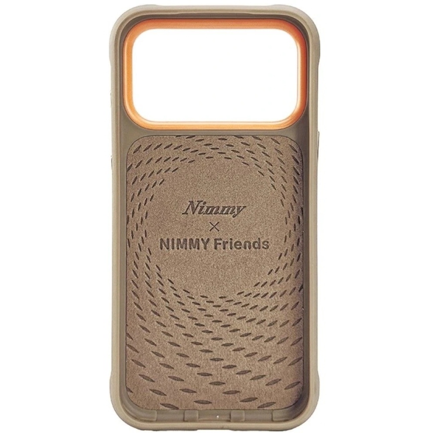 NIMMY dėklas BIG EYED TEDDY POODLE, skirtas IPHONE 18 Pro Max/17 Pro Max, ruda – 4