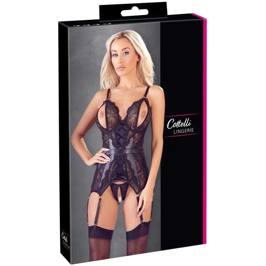 Cottelli Crotchless Basque S – 5