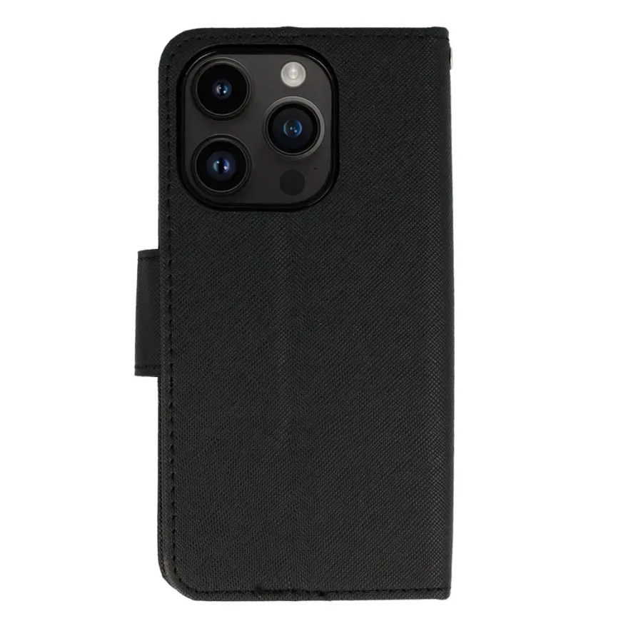 Fancy book type phone case for iPhone 14 Pro Max black – 3