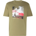 Vyriški marškinėliai adidas Memories of Sport Outdoor Graphic khaki KC7098 (M)