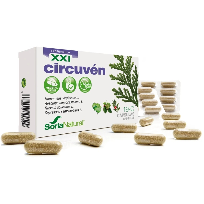 "Soria 19-C Circuven" 30 kapsulių – 2