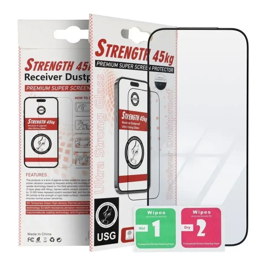 Защитное стекло ULTRA STRONG 45kg для iPhone 13 Pro Max | iPhone 14 Plus – 2