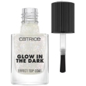 Catrice Effect Top Coat viršutinis sluoksnis, šviečiantis tamsoje, Nagų lakai Catrice Effect Top Coat viršutinis sluoksnis, šviečiantis tamsoje, Nagų lakai