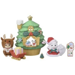 Epoch Figūrėlių rinkinys Sylvanian Families Kalėdų senelio žaislų fabrikas