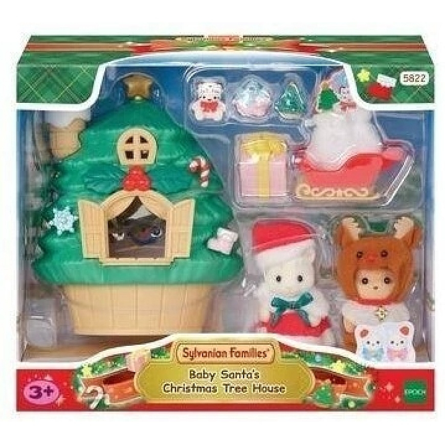 Epoch Figūrėlių rinkinys Sylvanian Families Kalėdų senelio žaislų fabrikas – 3