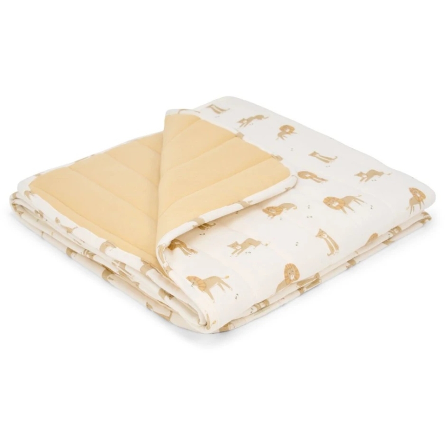 Little Dutch Bassinet Blanket quilted `Safari Leo´ 70×100 cm