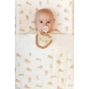Little Dutch Bassinet Blanket quilted `Safari Leo´ 70×100 cm Little Dutch Bassinet Blanket quilted `Safari Leo´ 70×100 cm