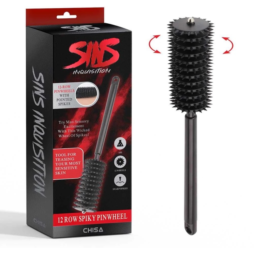 Sins Neperšlampamas su volelis su dygliuotu BDSM ratuku – 4