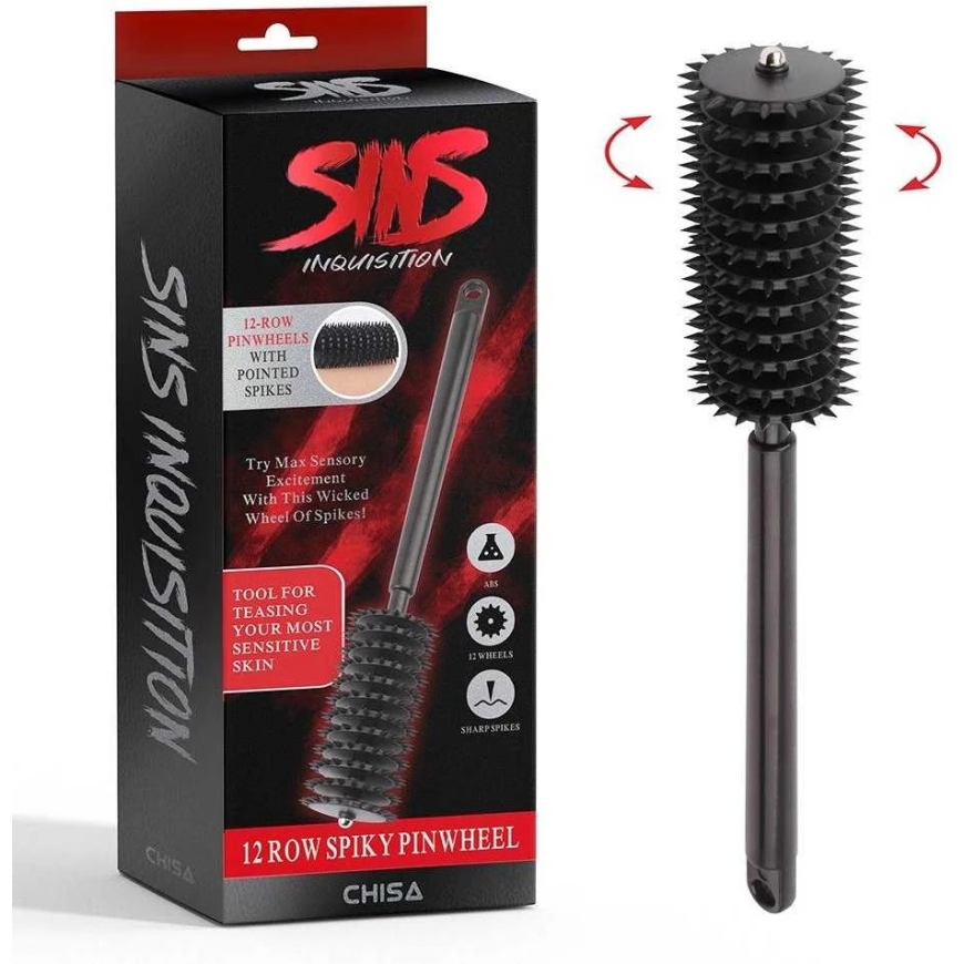 Sins Neperšlampamas su volelis su dygliuotu BDSM ratuku – 5