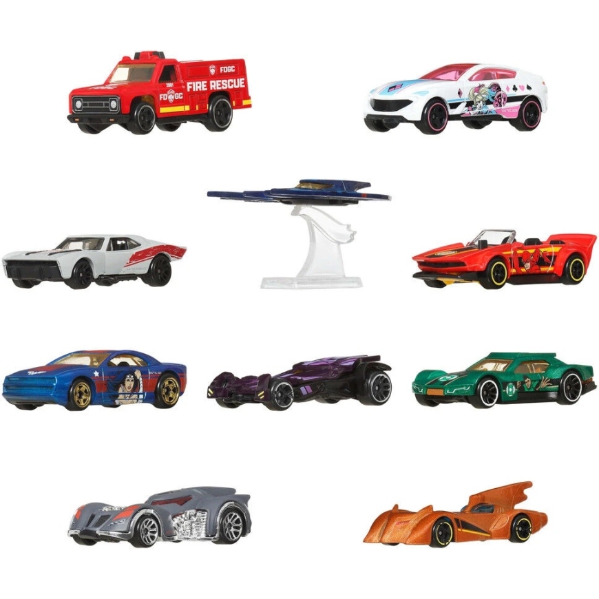 Dėlionė Mattel Hot Wheels DC Universe Batman pack 10 vehicles – 2