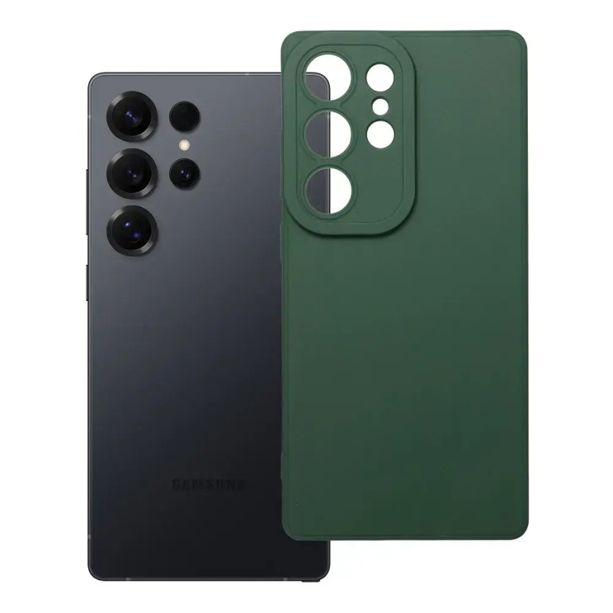 Matt 2.0 maciņš telefonam Samsung Galaxy S25 Ultra (S938) zaļš