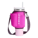 Termoso puodelio su šiaudeliu dėklas „The All-Day Quencher Carry-All 1.18L“, violetinė spalva
