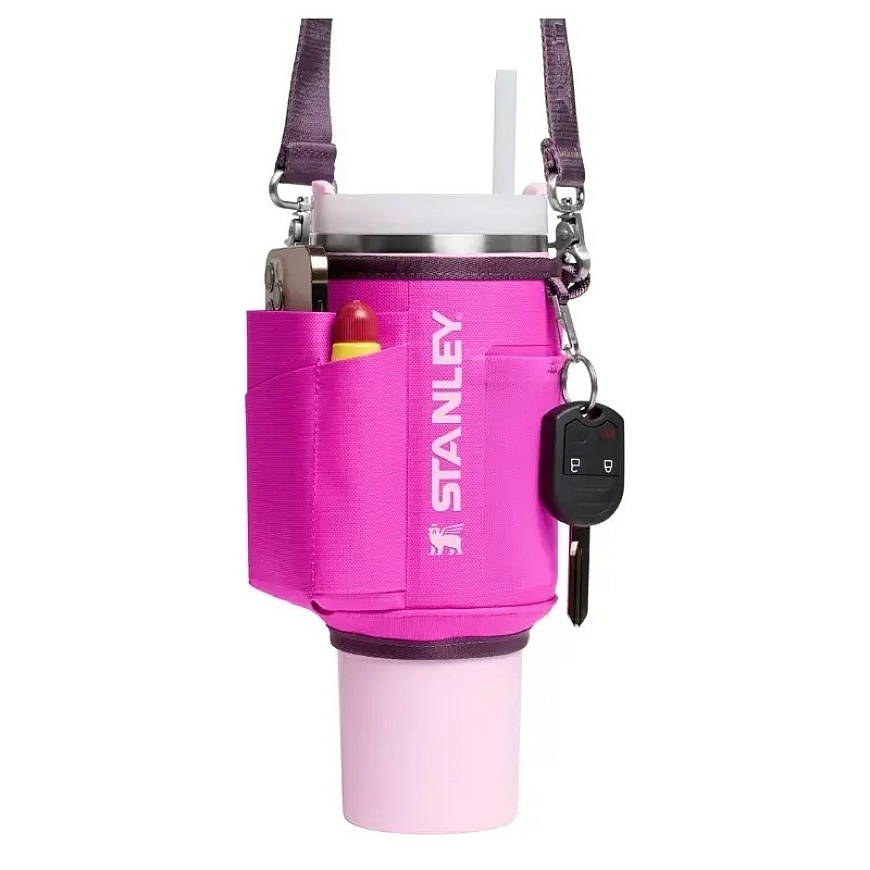 Чехол для термокружки с трубочкой The All-Day Quencher Carry-All 1.18L фиолетовый – 3