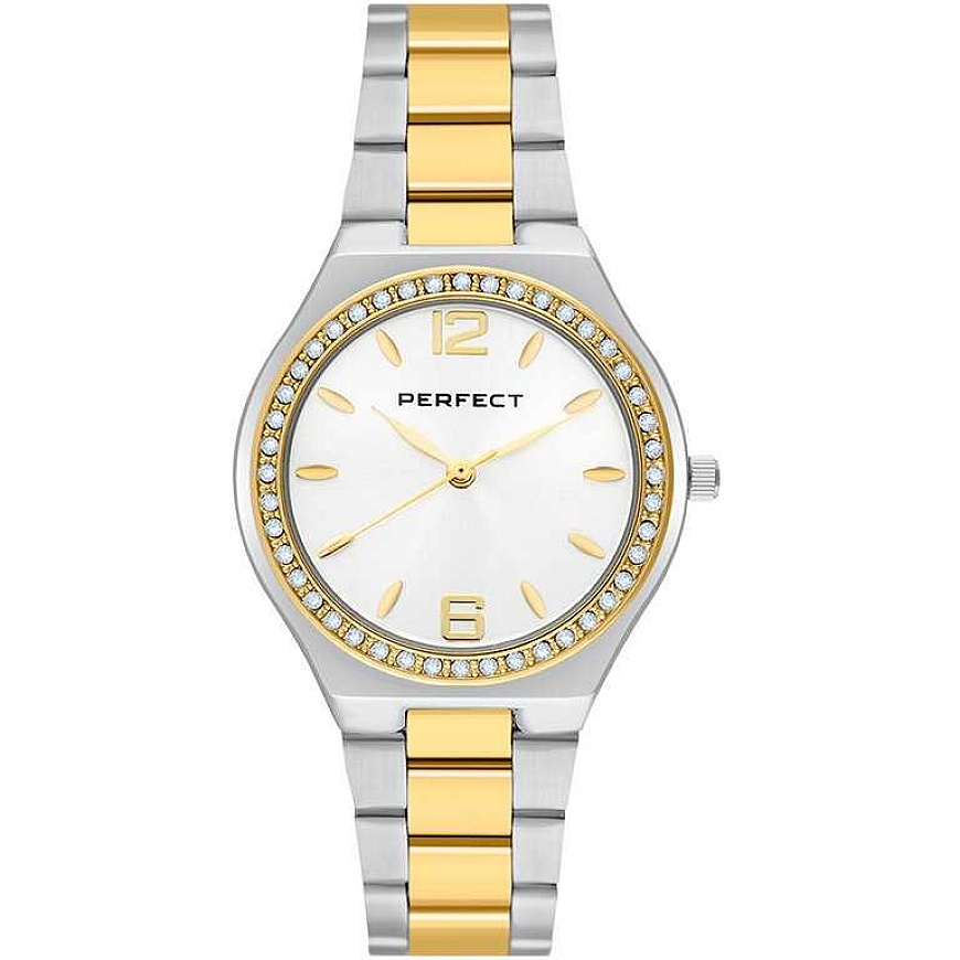 Laikrodis PERFECT S390-05 WOMEN'S WATCH (zp544e) + BOX