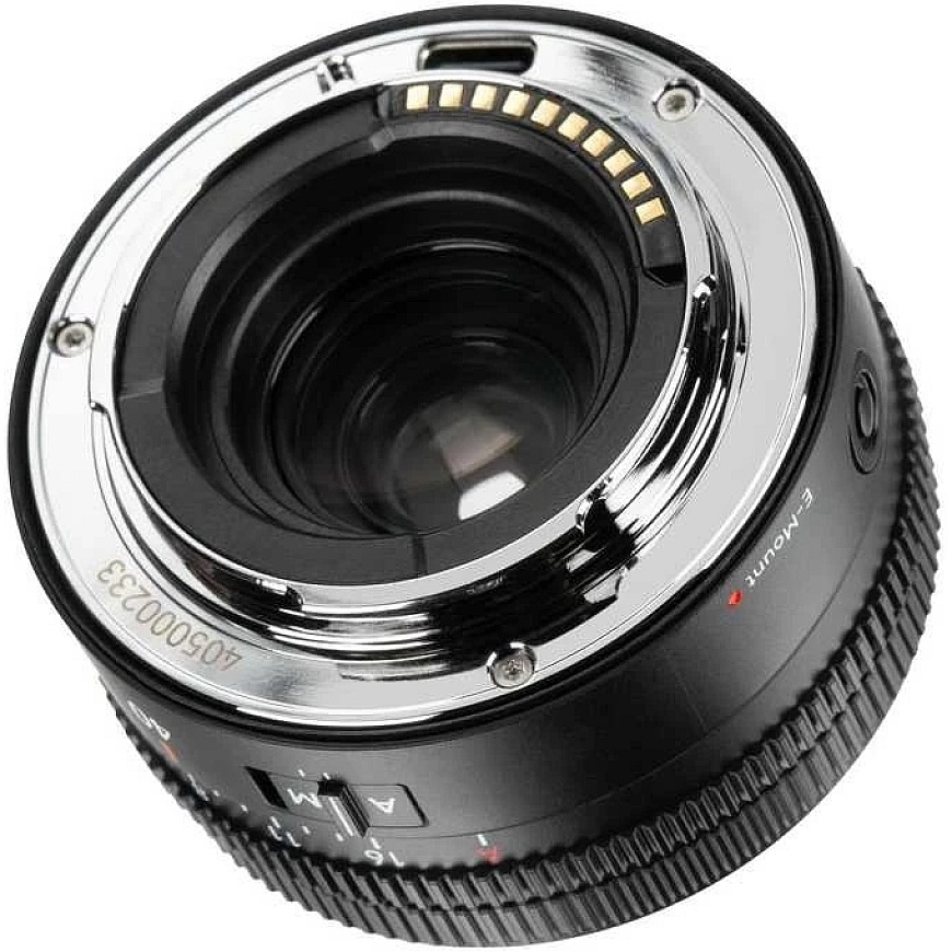 Kameros Objektyvas - 7Artisans AF 40mm F2.5 Sony E Mount Objektyvas, F2.5, Automatinis Fokusavimas, Juoda – 4